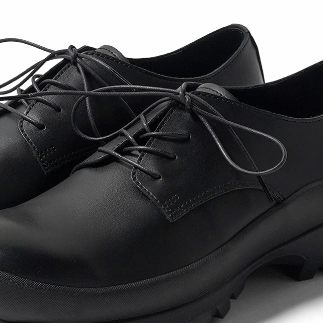 PADRONE（パドローネ） DERBY PLAIN TOE SHOES with #884C Vibram