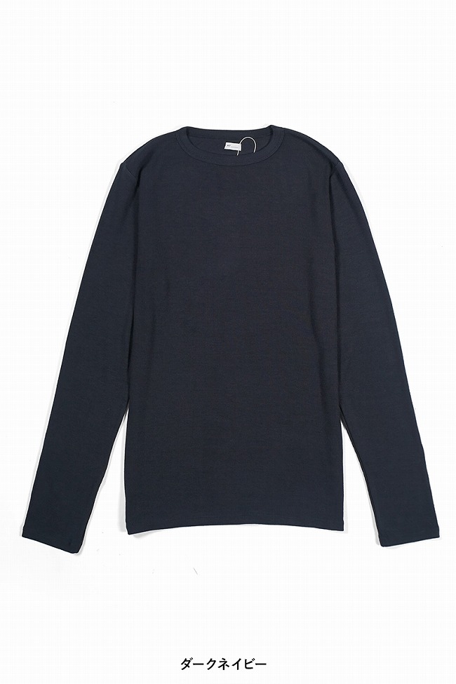 MY___(マイ) WOOL TELECO CREWNECK TOPS ウールテレコクルーネックトップス 243-61103 MY___(マイ) WOOL TELECO CREWNECK TOPS ウールテレコクルー