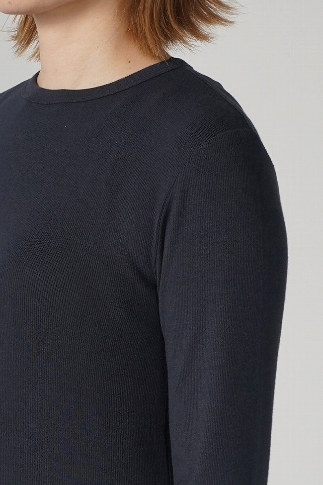 MY___(マイ) WOOL TELECO CREWNECK TOPS ウールテレコクルーネックトップス 243-61103 MY___(マイ) WOOL TELECO CREWNECK TOPS ウールテレコクルー