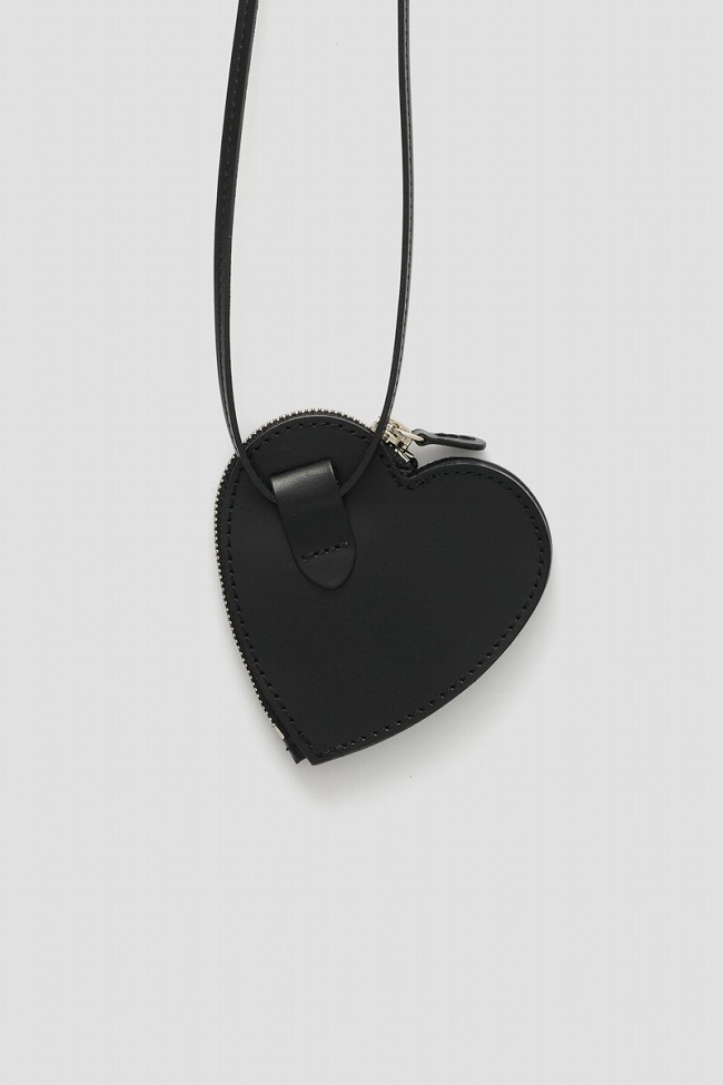 JANESMITH（ジェーンスミス） LEATHER HEART COIN CASE NECKLACE