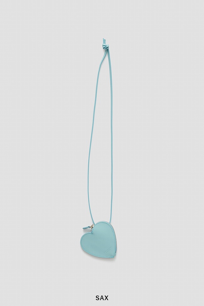 JANESMITH（ジェーンスミス） LEATHER HEART COIN CASE NECKLACE
