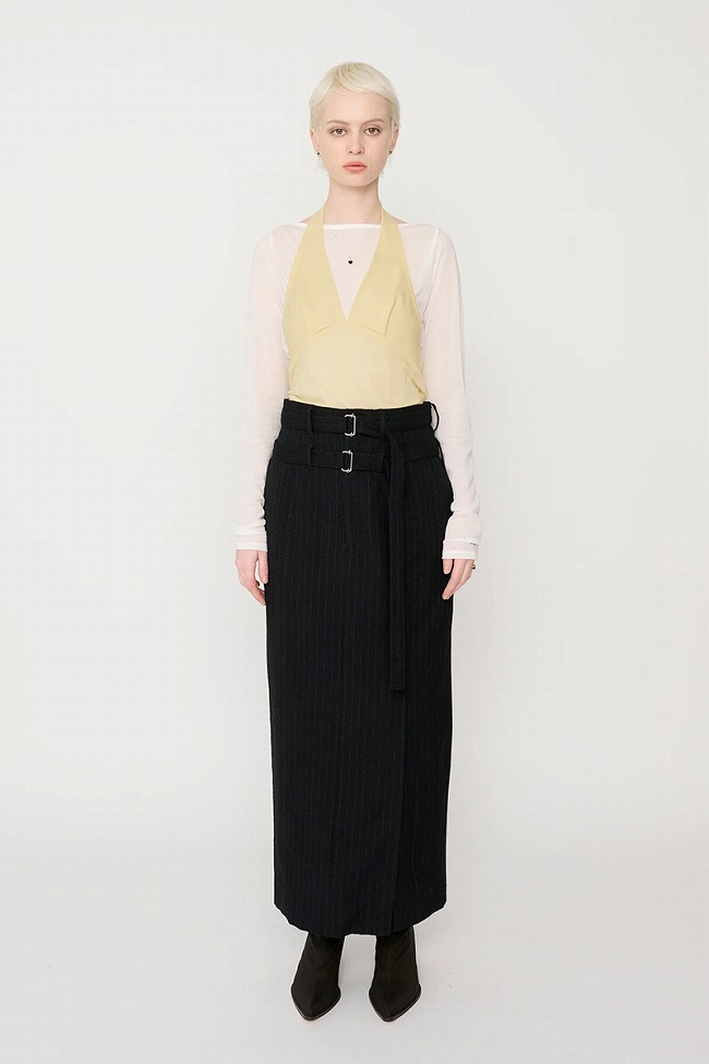 JANESMITH（ジェーンスミス） COTTON SHEER BOAT NECK PULLOVER
