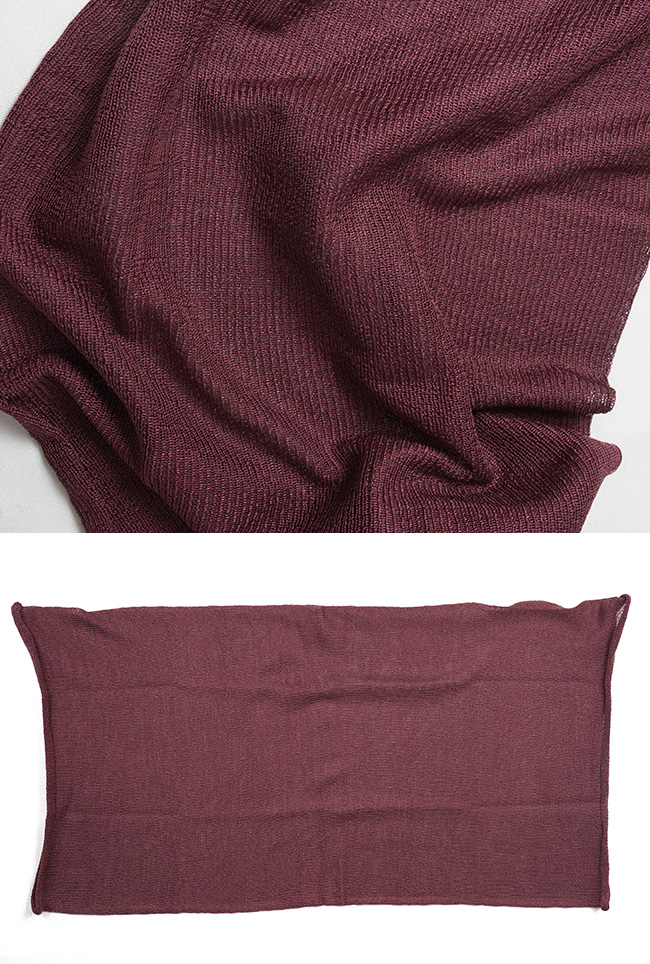 humming bird(ハミングバード) シルク(絹紡)ネックウォーマー60cm