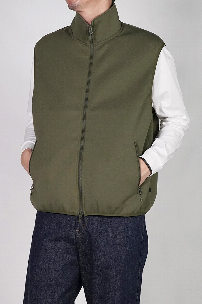 DAIWA PIER39（ダイワ ピア39） TECH SCUBA KNIT STAND COLLAR VEST