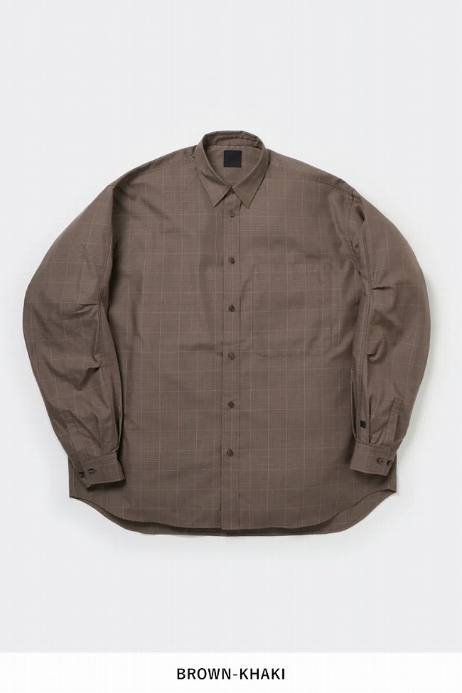 DAIWA PIER39（ダイワ ピア39） TECH REGULAR COLLAR SHIRT L/S GLEN