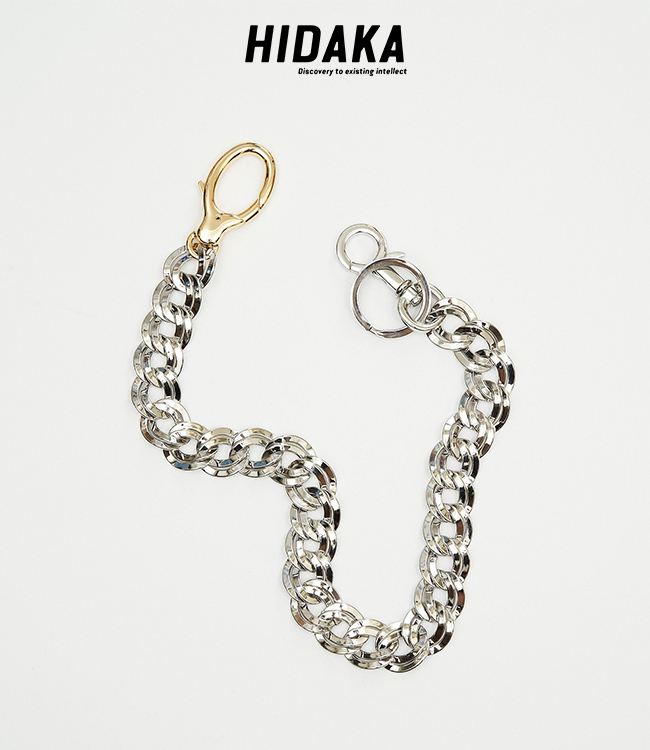 HIDAKA DOUBLE CURB PANTS CHAIN