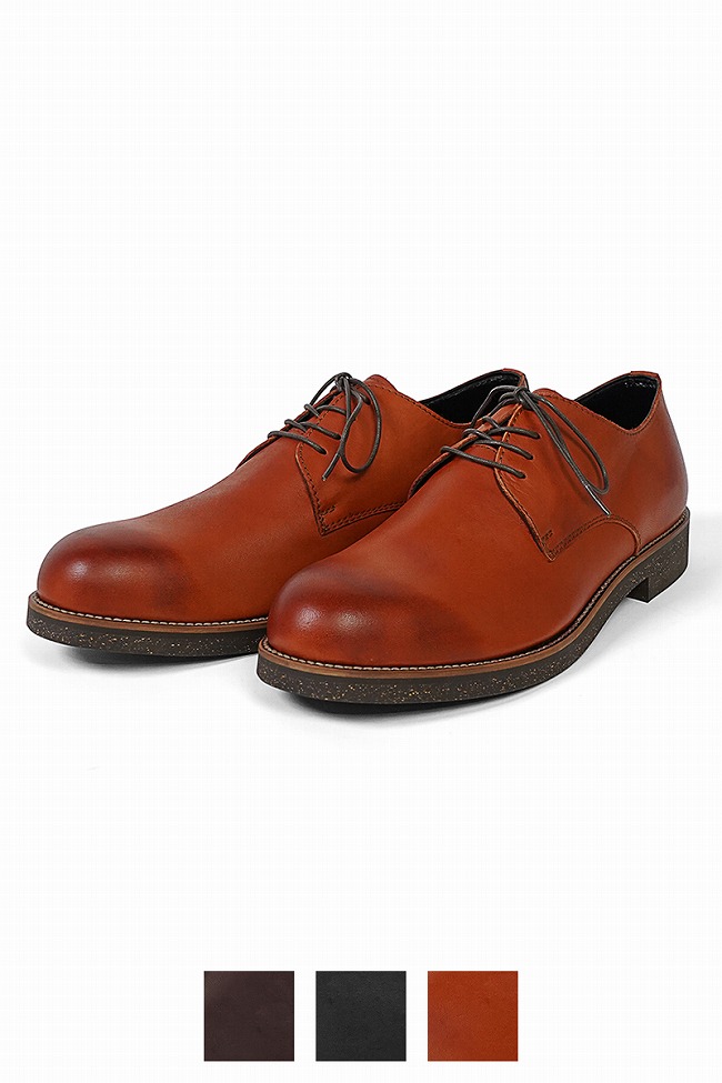 PADRONE（パドローネ） ダービープレーントゥシューズ DERBY PLAIN TOE