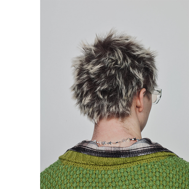 JieDa（ジエダ） POPCORN SKIPPER KNIT ポップコーンスキッパーニット