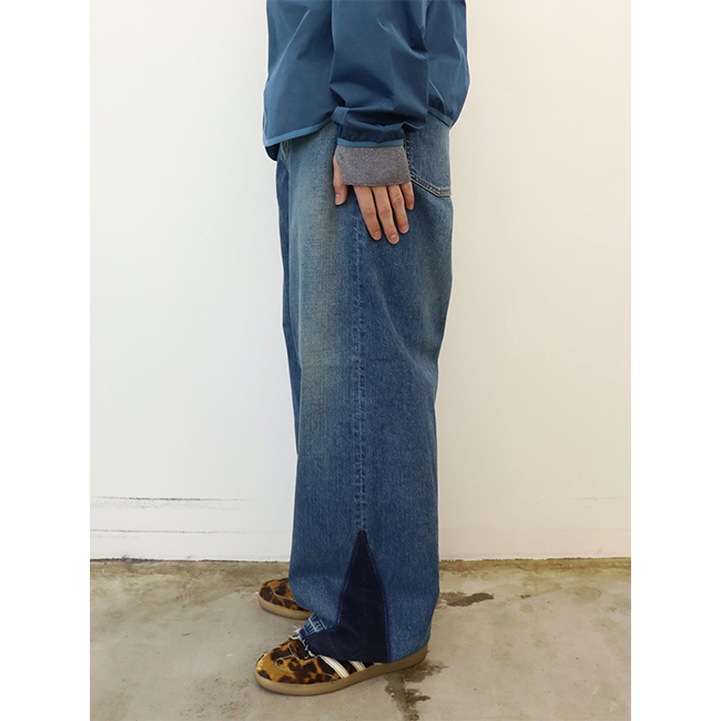 Jieda（ジエダ）の「2TONE DAMAGE OVER DENIM SHIRT（シャツ