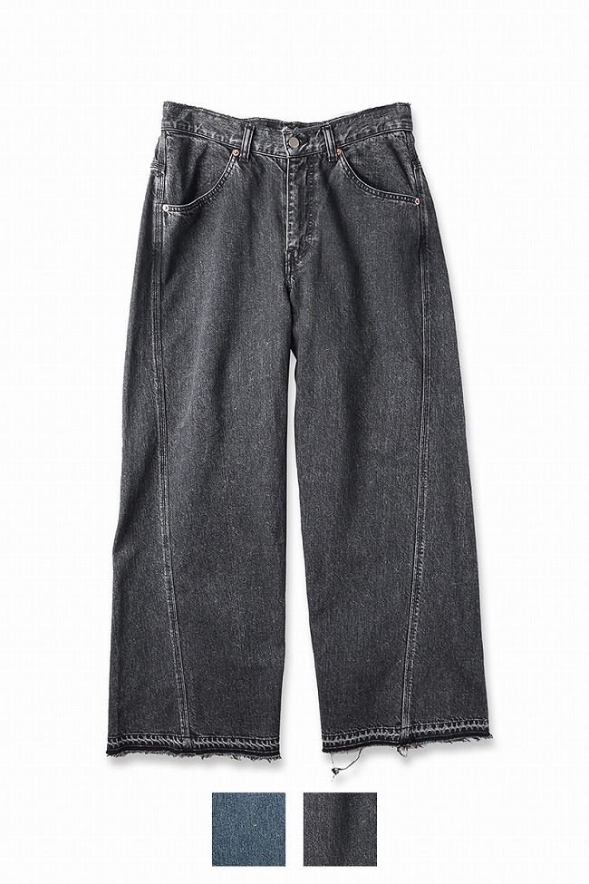 JieDa JieDa(ジエダ) USED 3D WORK DENIM ユーズド3Dワーク
