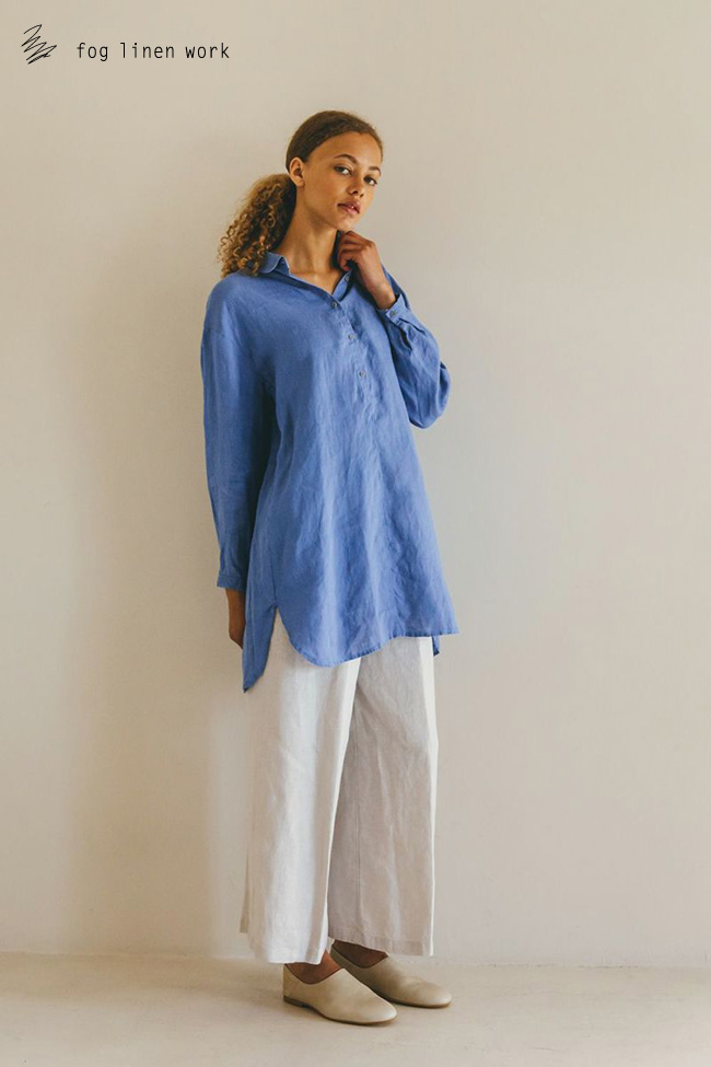 fog linen work（フォグリネンワーク） ERICA SHIRT NIGELLE エリカ