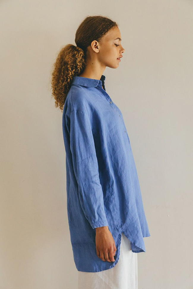 fog linen work（フォグリネンワーク） ERICA SHIRT NIGELLE エリカ