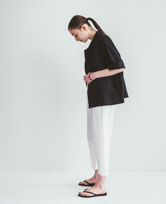 fog linen work エリアナ パンツ ニュイ リネン 新品未使用 fog linen work エリアナ パンツ ニュイ リネン 新品未使用