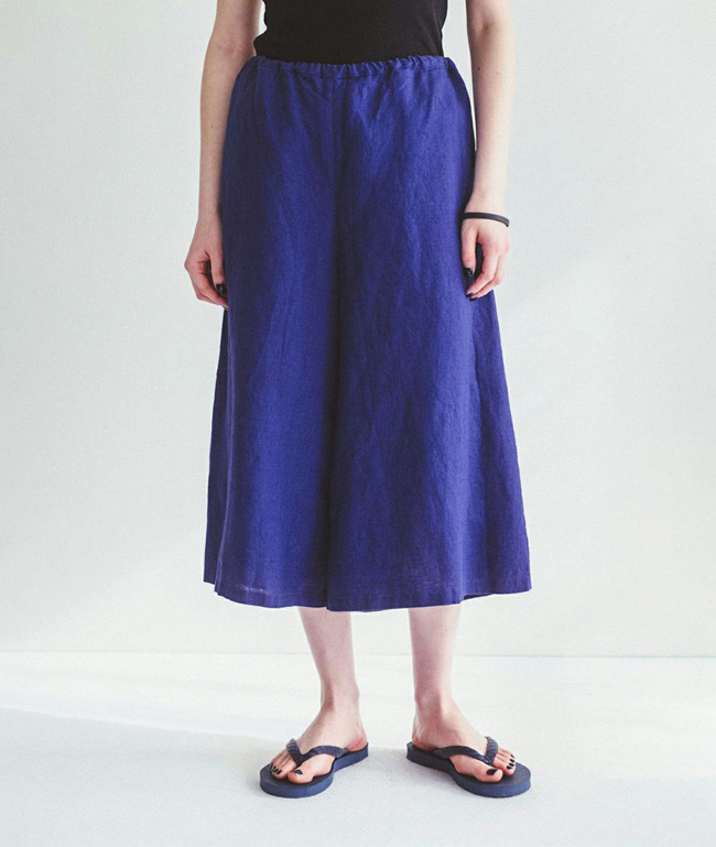 fog linen work フォグリネンワーク DEBEE WIDE PANTS BLEU