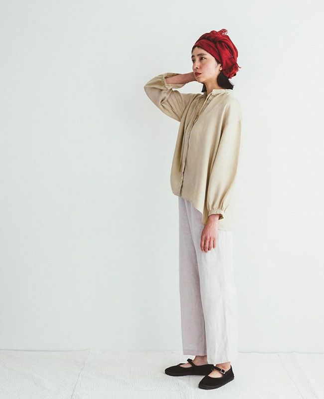 fog linen work フォグリネンワーク MIO TOP IVOIRE ミオ トップ