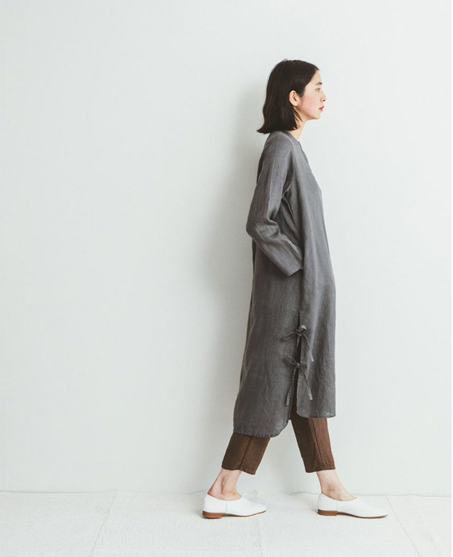 fog linen work（フォグリネンワーク） TUI TUNIC ACIER トゥイ