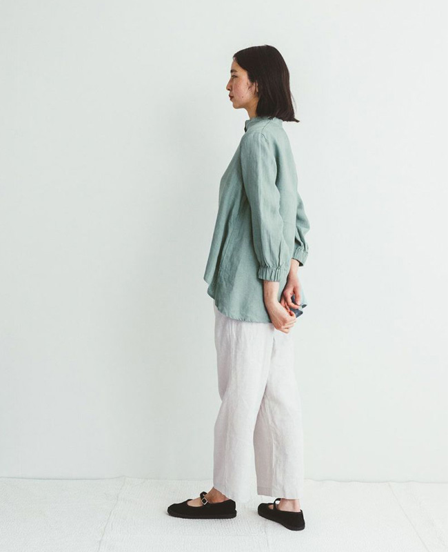 fog linen work フォグリネンワーク MIYU TOP CLAIR ミユ トップ