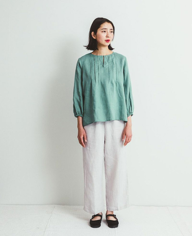 fog linen work フォグリネンワーク KOTO PANTS ALBATRE コト 