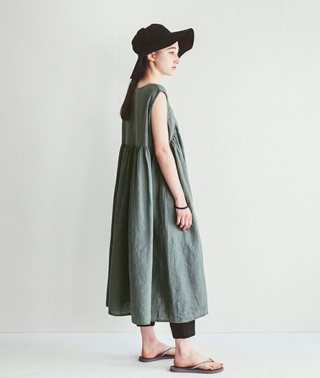 fog linen work フォグリネンワーク トゥーダ ワンピース リケン