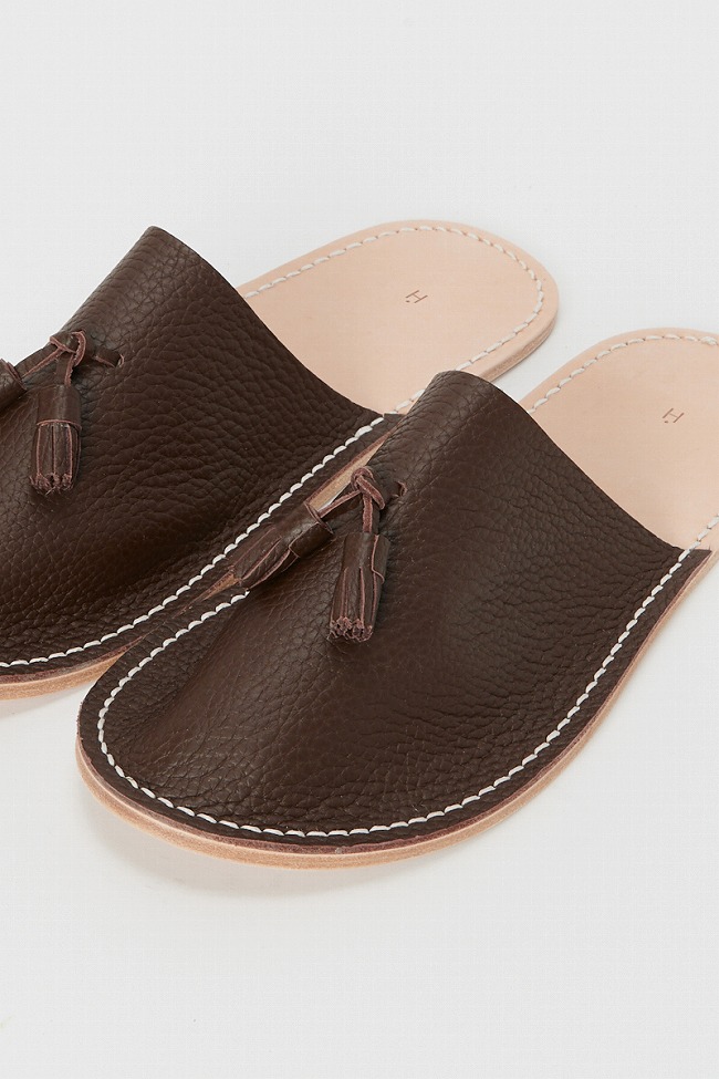 Hender Scheme（エンダースキーマ） レザースリッパ leather slipper