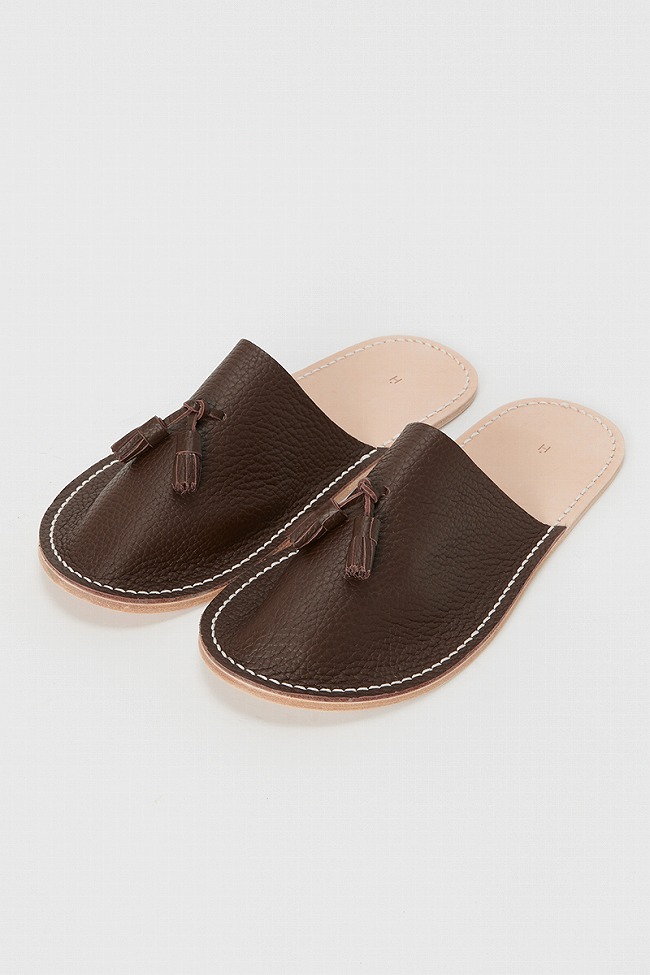 Hender Scheme（エンダースキーマ） レザースリッパ leather slipper