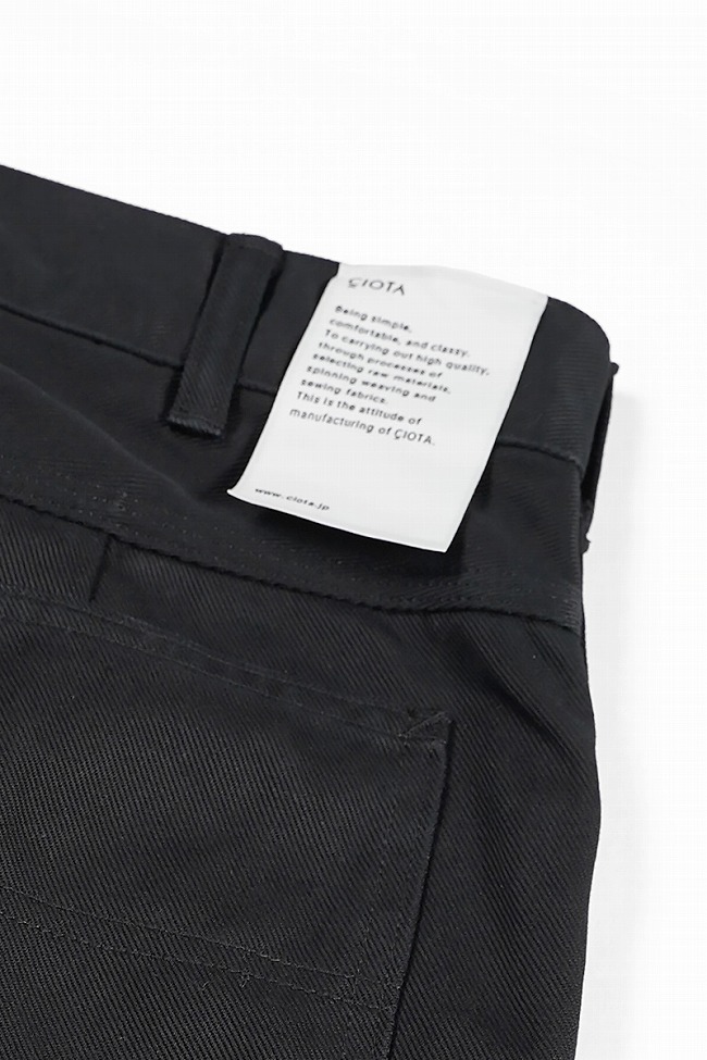 CIOTA CIOTA(シオタ) Cotton Twill Painter Pants(Stone Bio) コットン