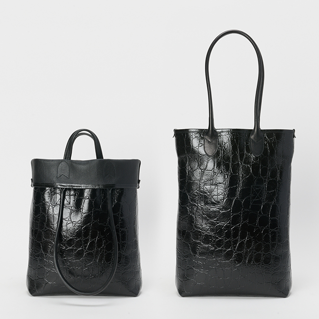 Hender Scheme 黒 レザートートバッグ ※本日限定お値下げ！ Hender Scheme 黒 レザートートバッグ ※本日限定お値下げ