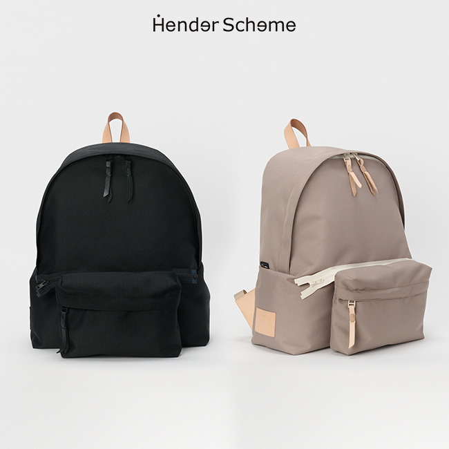 hender scheme バックパック Hender Scheme (エンダースキーマ) double pocket pack / ダブル
