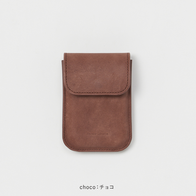 Hender Scheme（エンダースキーマ） フラップカードケース flap card
