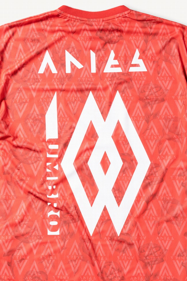 ARIES（アリーズ） ARIES×UMBRO Red Roses SS Football Jersey