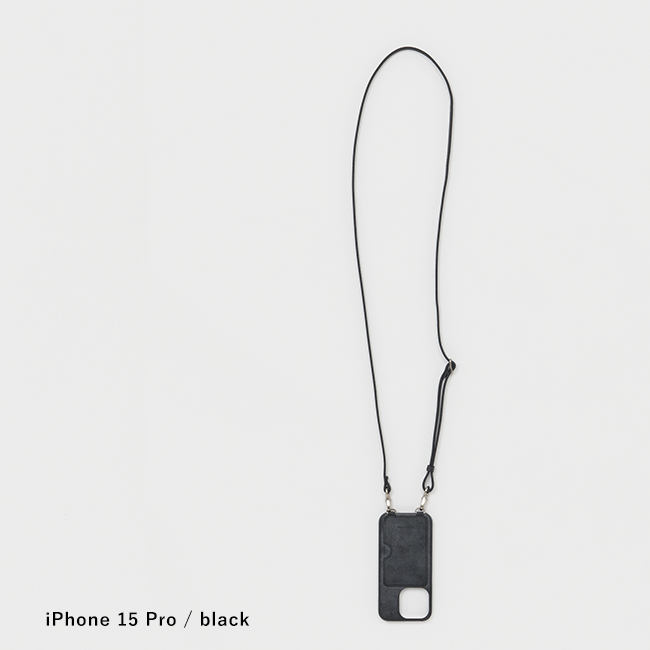 Hender Scheme（エンダースキーマ） iPhone case with strap