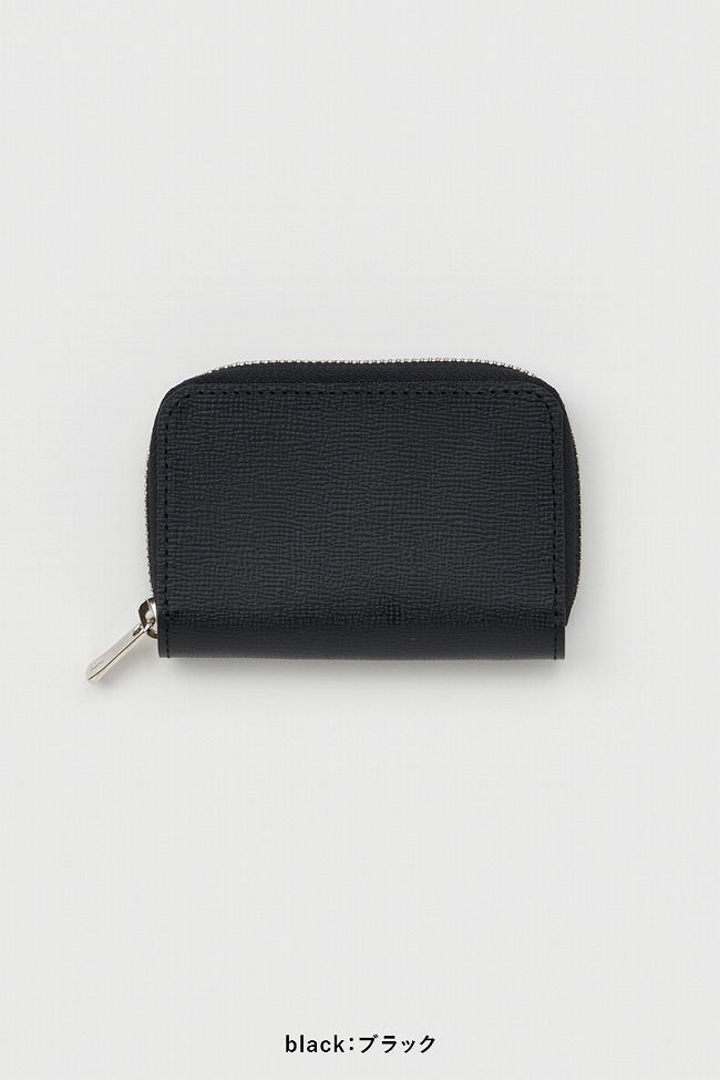 【新品】エンダースキーマ round zip case コインケース 黒 レザー Hender Scheme エンダースキーマ ラウンドジップケース round