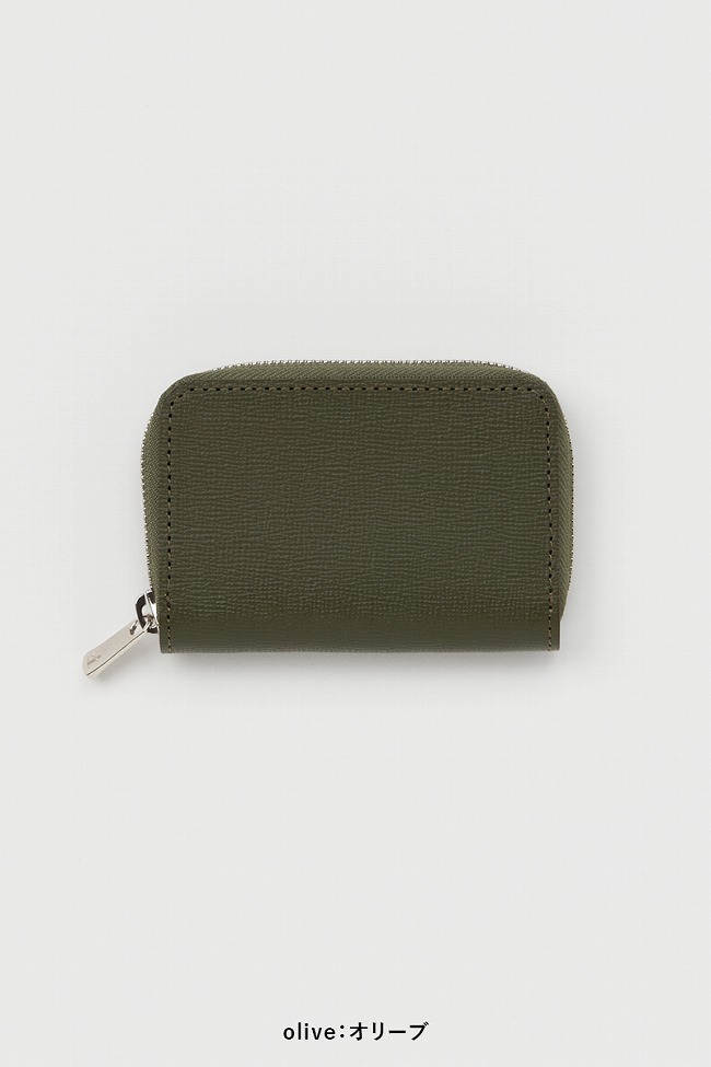 Hender Scheme(エンダースキーマ) Round zip leather compact