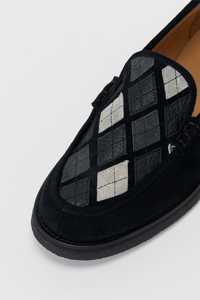 Hender Scheme（エンダースキーマ） アーガイルローファー argyle 