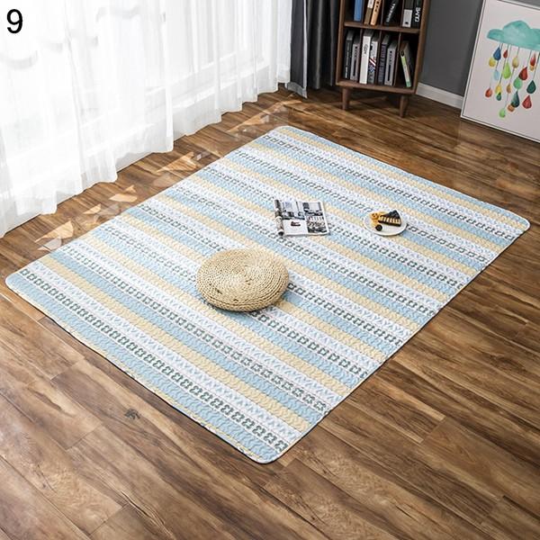 遊びマット キッズラグ キルト カーペット 洗える 100%綿 子供部屋 抗菌加工 プレイグラウンド 滑り止め 洗濯機OK 肌触り優しい|wrsmstore|18