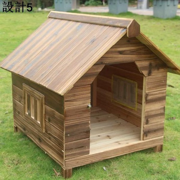 犬小屋 小型犬/中型犬 組み立て 猫小屋 木製 天然木 杉 小屋 犬舎 猫舎