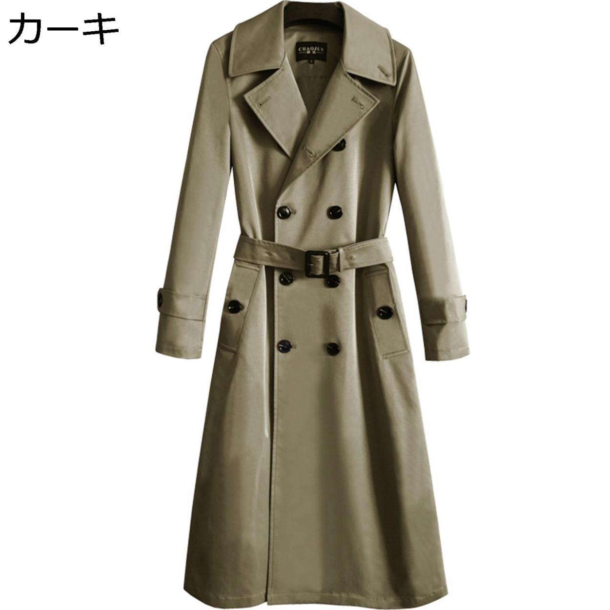 待望 春秋 メンズ トレンチコート チェスターコート スプリングコート ロング丈 カジュアル 防風防寒 アウター ビジネス 薄手 ロングコート トレンチコート カラー ブラック Folliq4 Com 待望 春秋 メンズ トレンチコート チェスターコート スプリングコート ロング丈 カジュアル 防風防寒 アウター ビジネス 薄手 ロングコート トレンチコート カラー ブラック Folliq4 Com