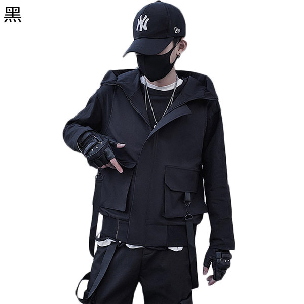 メンズ カッコイイ ジャケット ブルゾン 原宿風 ベルト付き サイバーパンク 暗黒 カッコイイ ゴシック ファスナー 薄手 大きいサイズ Wyr0e51d カナオンライン 通販 Yahoo ショッピング メンズ カッコイイ ジャケット ブルゾン 原宿風 ベルト付き サイバーパンク 暗黒 カッコイイ ゴシック ファスナー 薄手 大きいサイズ Wyr0e51d カナオンライン 通販 Yahoo ショッピング