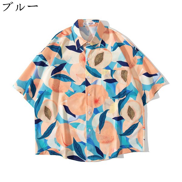 大きいサイズ 半袖シャツ M/L/XL メンズシャツ 夏 速乾 着回し ゆったり 薄手 通気性 旅行 超軽量 カジュアル 快適   開襟シャツ｜wrsmstore4｜03