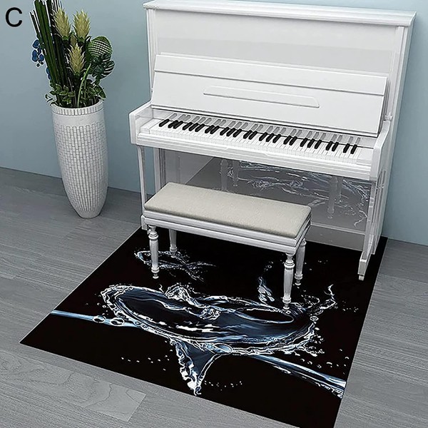 ピアノの防音絨毯 電子ピアノ 専用マットアップライトピアノ用防音ダンピングフロアマット ピアノ用防音ラグ 防音マット (Color : :｜wrsmstore4｜02