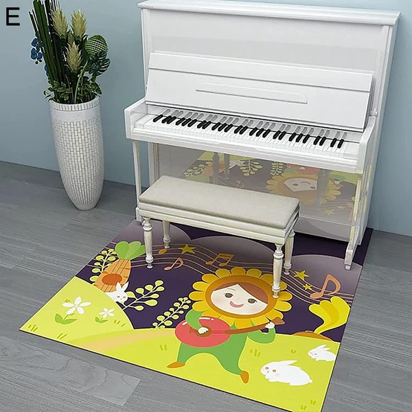 ピアノの防音絨毯 電子ピアノ 専用マットアップライトピアノ用防音ダンピングフロアマット ピアノ用防音ラグ 防音マット (Color : :｜wrsmstore4｜06