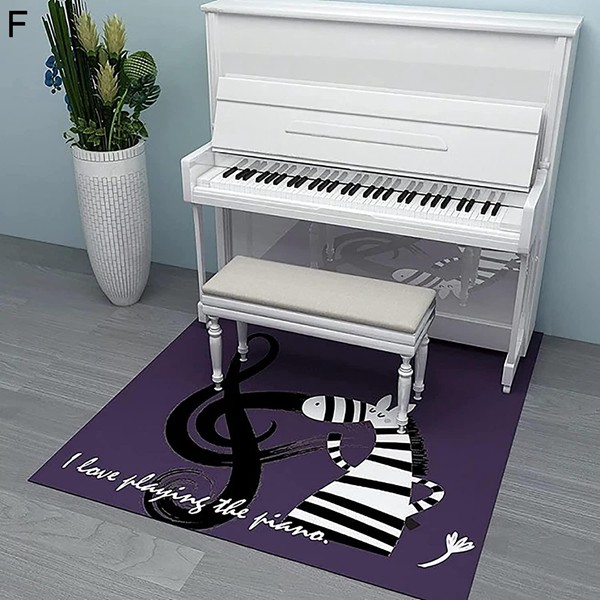 ピアノの防音絨毯 電子ピアノ 専用マットアップライトピアノ用防音ダンピングフロアマット ピアノ用防音ラグ 防音マット (Color : :｜wrsmstore4｜07