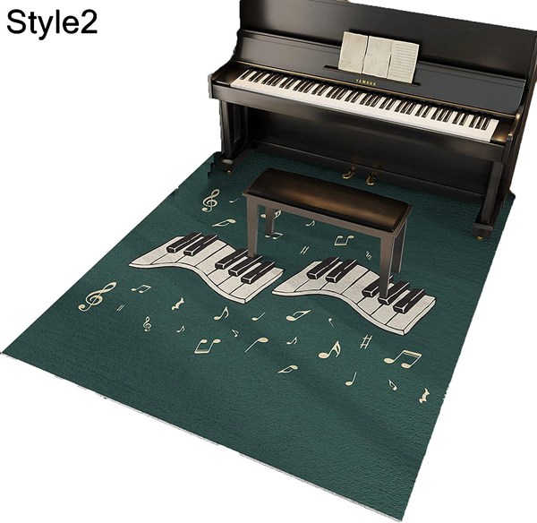 ピアノ防音マット アップライトピアノカーペットプロテクター防音滑り止めラグドラムパッド 厚さ12mm 楽器アクセサリー (Color :｜wrsmstore4｜03