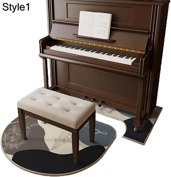 ピアノ用防音ラグ滑り止めカーペット防音マット 防音フロアマット アップライトピアノカーペット 防音マット (Color : Style :｜wrsmstore4｜02