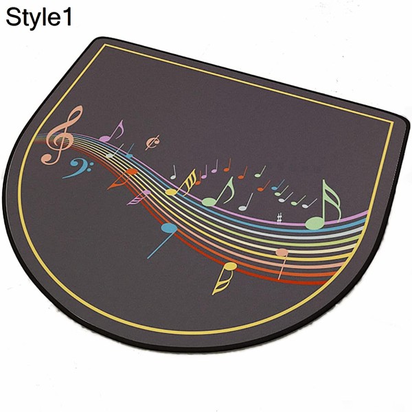 ピアノカーペット 両面遮音 楽器カーペット 音楽教室用 滑り止め 衝撃吸収 ドラムマット (Color : Style 1 Size :｜wrsmstore4｜02