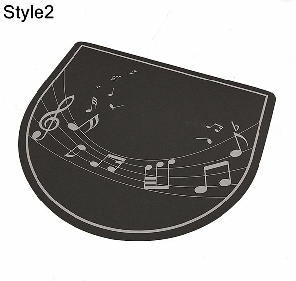 ピアノカーペット 両面遮音 楽器カーペット 音楽教室用 滑り止め 衝撃吸収 ドラムマット (Color : Style 1 Size :｜wrsmstore4｜03