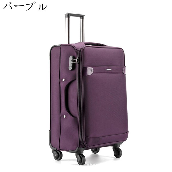 スーツケース 布製キャリーケース キャスターバッグ 持ちやすい 機内持ち込み S/Mサイズ 薄型 多収納 ハンドル伸縮式で調整可能｜wrsmstore4｜04