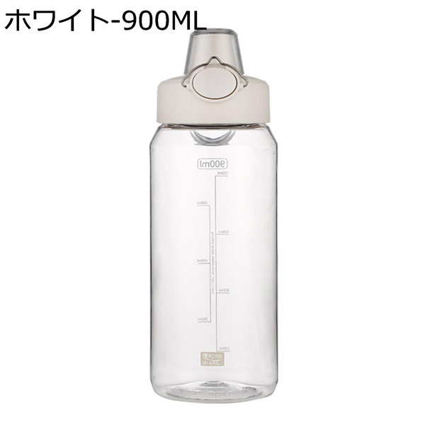 ボトル 水筒コップ ウォーターボトル 大容量 900ml プラスチック スポーツボトル 1200ml 目盛り ワンタッチ  BPAフリー｜wrsmstore4｜02