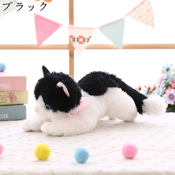 ネコ 本物そっくり ぬいぐるみ 猫縫いぐるみ 店飾り 萌え インテリア おもちゃ かわいい モフモフ  キュート 癒し 柔らかい   もちもち｜wrsmstore4｜03