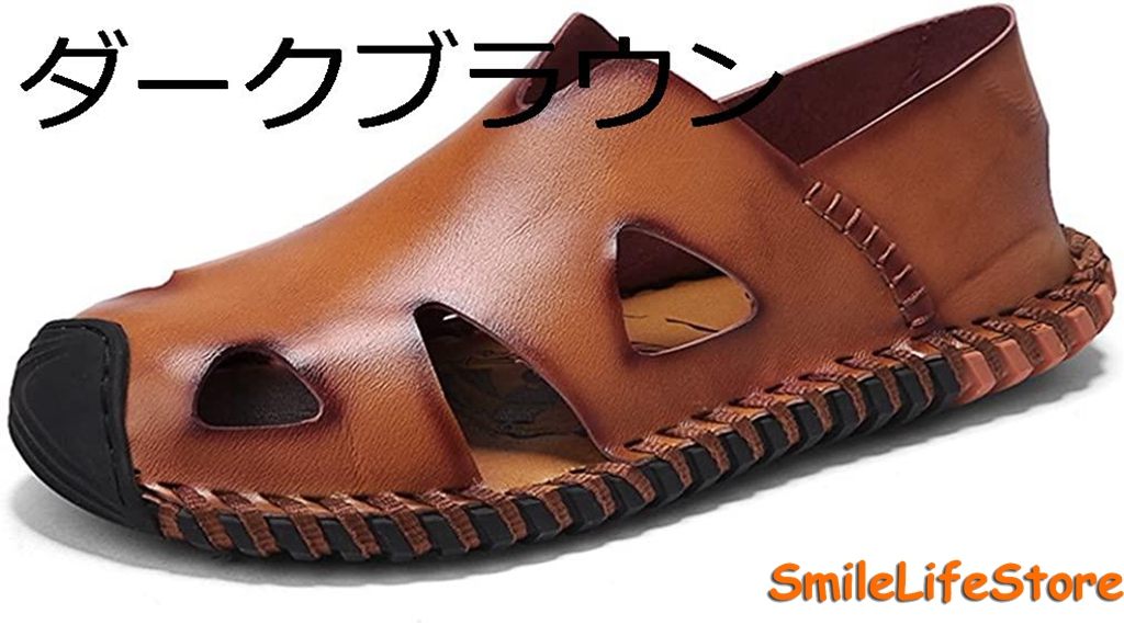 サンダル メンズ 軽量 本革 夏用 スリッパ コンフォート スポーツサンダル アウトドア つま先保護 スニーカー 蒸れない 通気 滑り止め